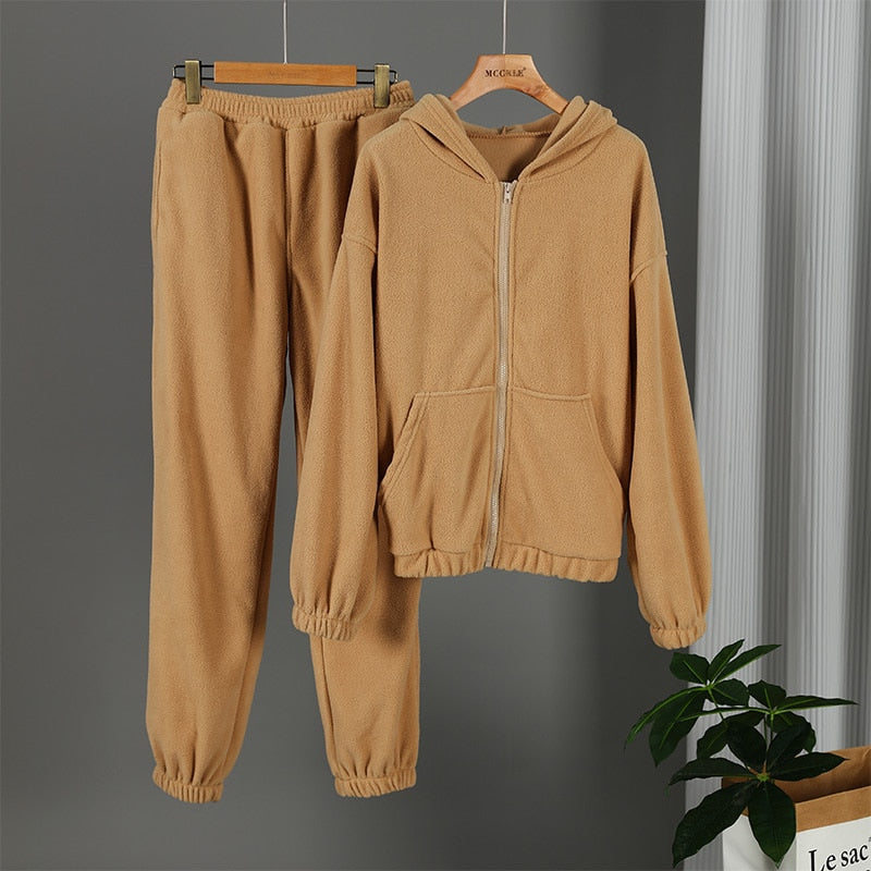 set voor dames – Zendy | Luxe Fleecepak Voor Extra Warmte