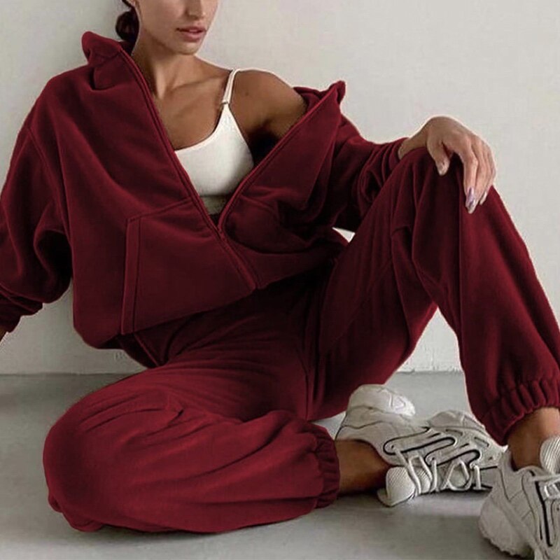 set voor dames – Zendy | Luxe Fleecepak Voor Extra Warmte