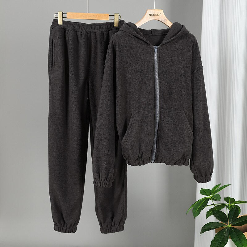 set voor dames – Zendy | Luxe Fleecepak Voor Extra Warmte