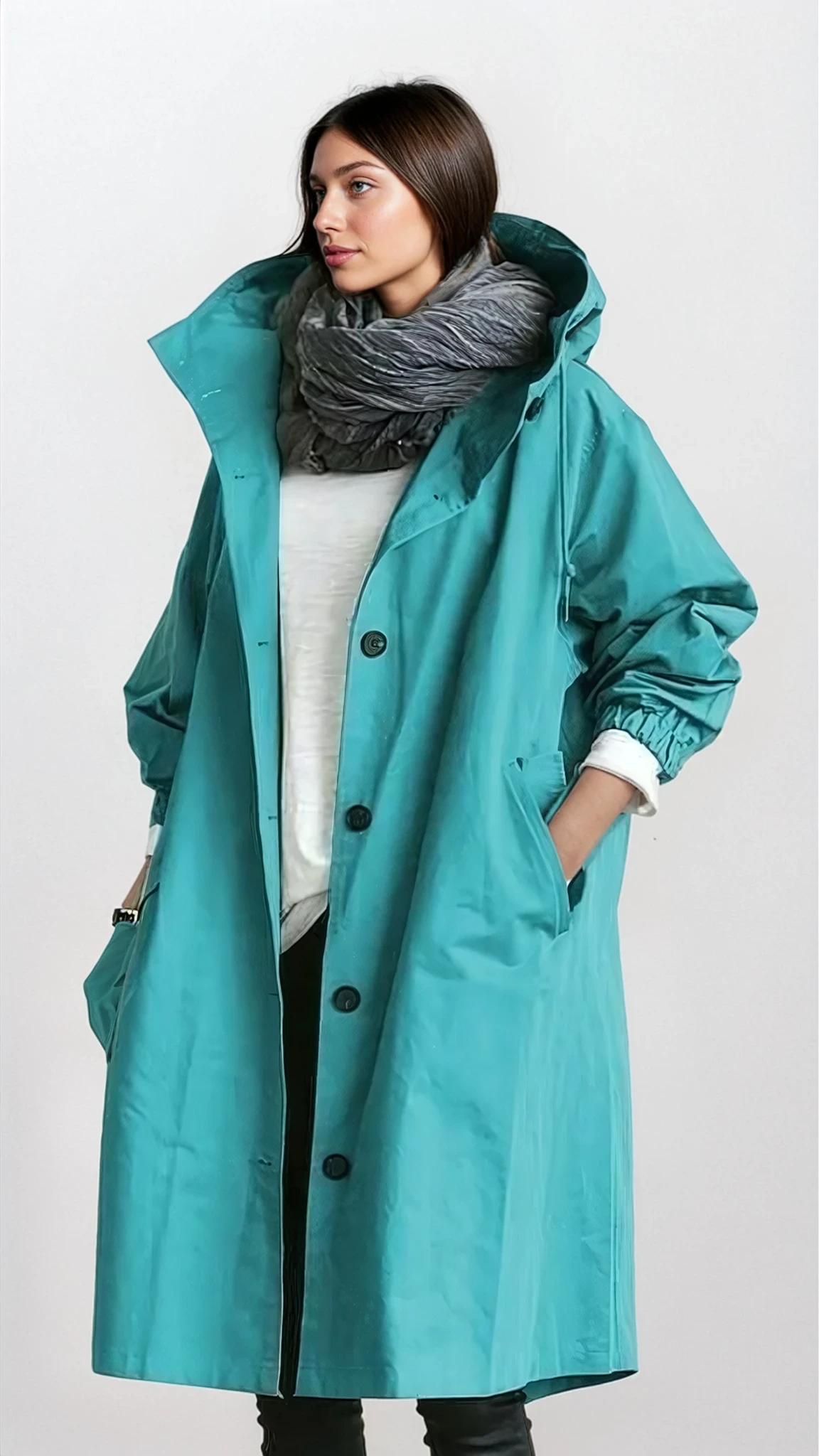 Zoe | Oversizes Regenjas voor Dames