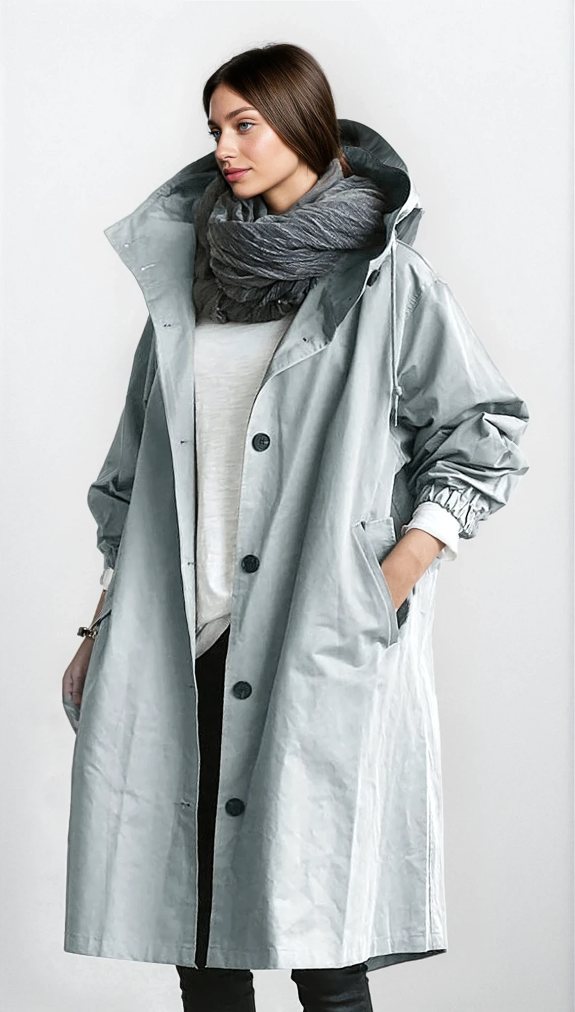 Zoe | Oversizes Regenjas voor Dames