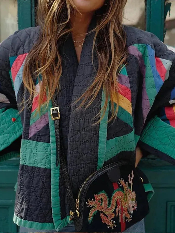 Zeline | Retro Gewatteerde Oversized Jas - Fashion Lab