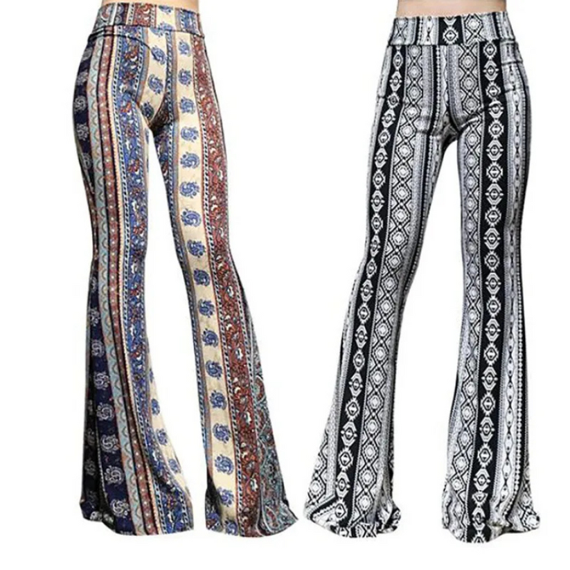 broek voor dames – Zoey | Omkeerbare Taillebedrukte Uitlopende Broek Voor Dames