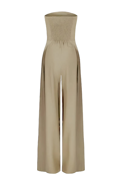 Emilie | Elegant Strapless Jumpsuit - Fashion Lab