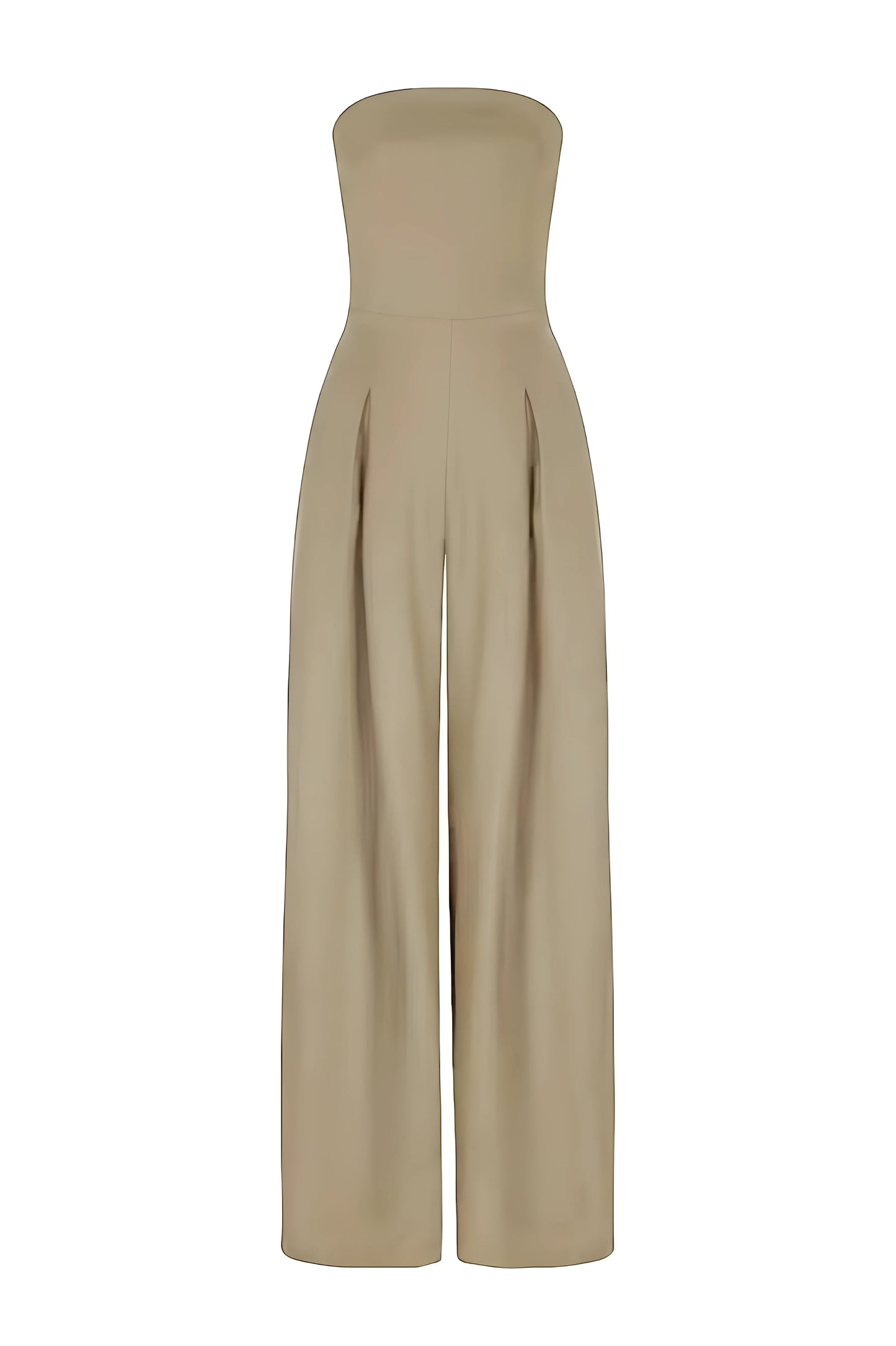 Emilie | Elegant Strapless Jumpsuit - Fashion Lab