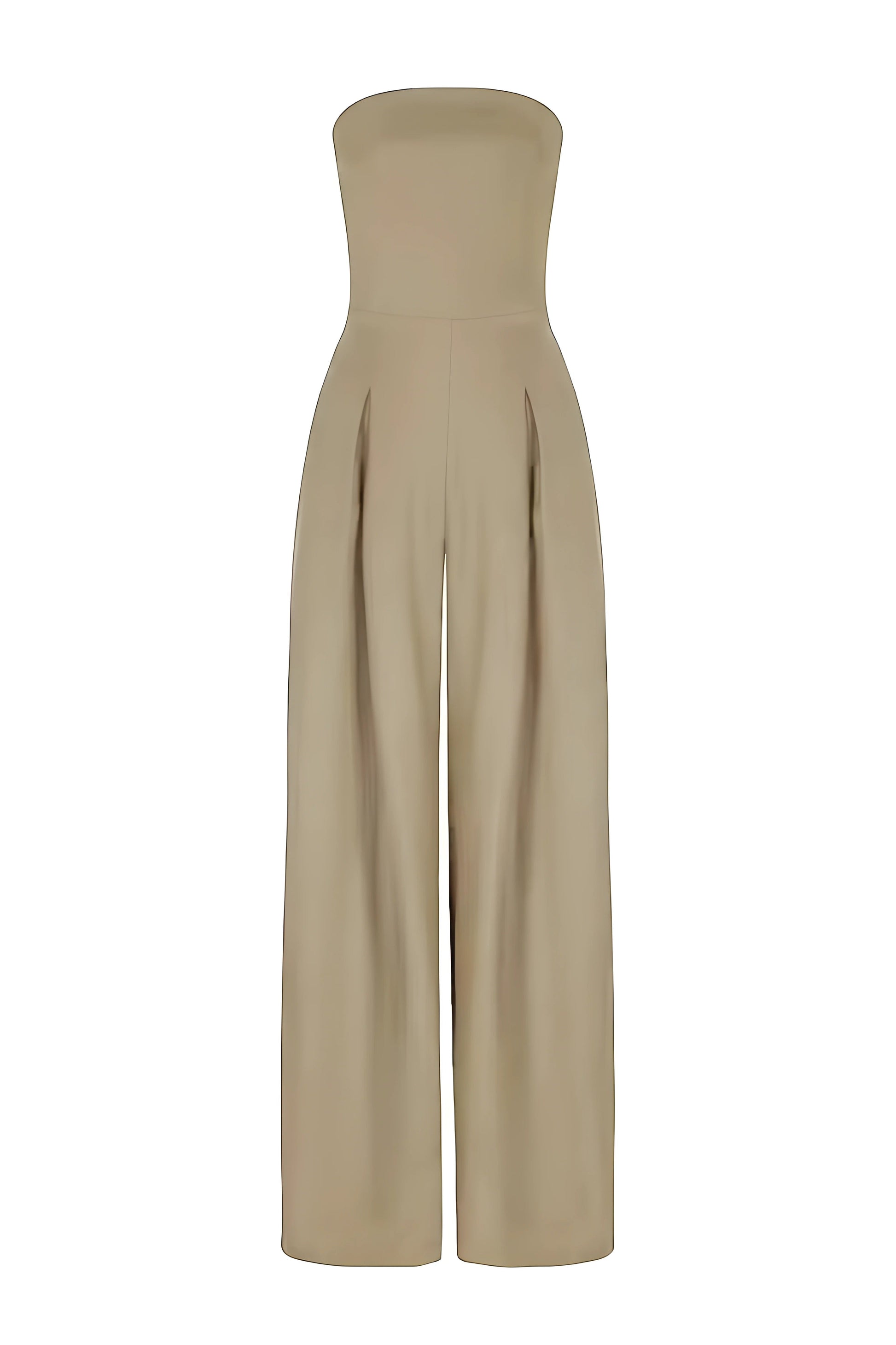 Emilie | Elegant Strapless Jumpsuit - Fashion Lab