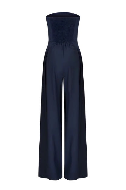 Emilie | Elegant Strapless Jumpsuit - Fashion Lab