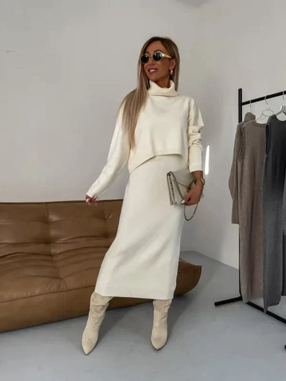OLIVIA | Comfortabele knit set - Fashion Lab