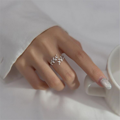 accessoires voor dames – Sheila | Sierlijke Verstelbare Ring
