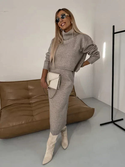 OLIVIA | Comfortabele knit set - Fashion Lab