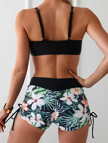 Marleigh | Verfijnde Bikini Set met Bloemenprint - Fashion Lab