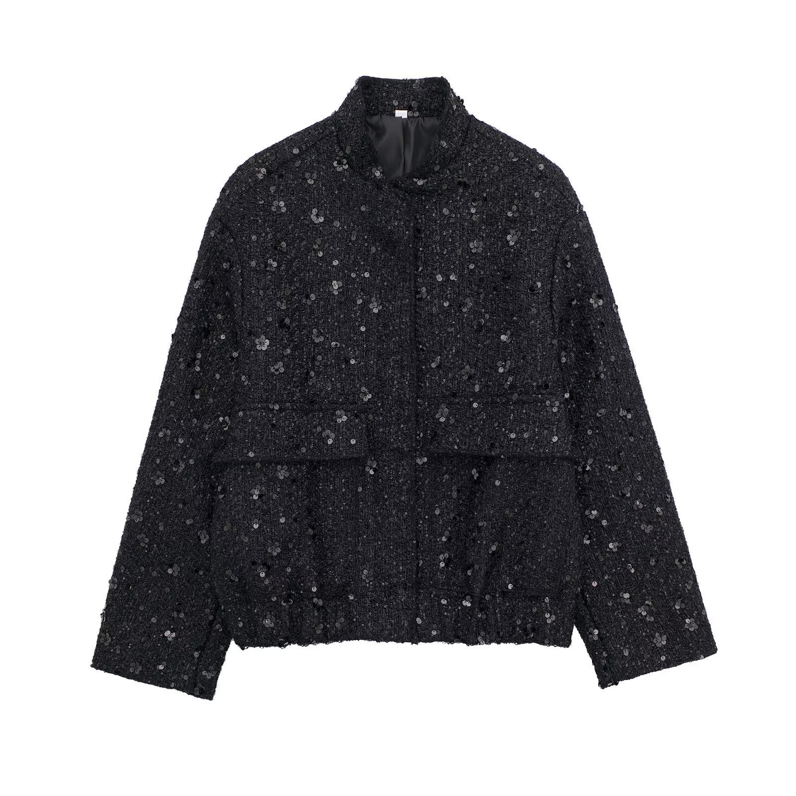 Jane | Gouden Sequin Jacket - Fashion Lab