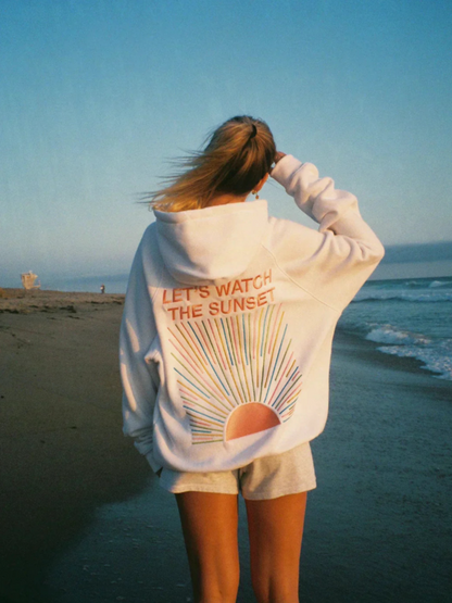 Merel | Oversized ''Sunset'' Hoodie - Fashion Lab