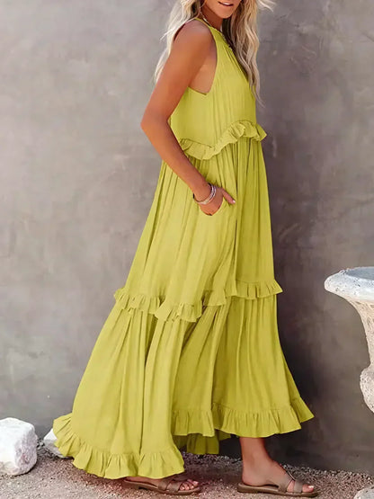 Cynthia | Bohemian Maxi Jurk - Fashion Lab