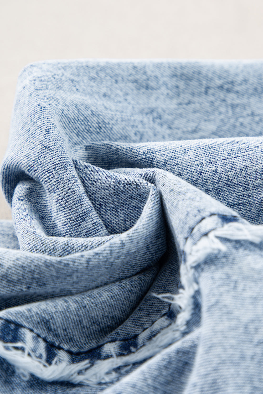 Blauwe | denim overall met wijde pijpen - Fashion Lab