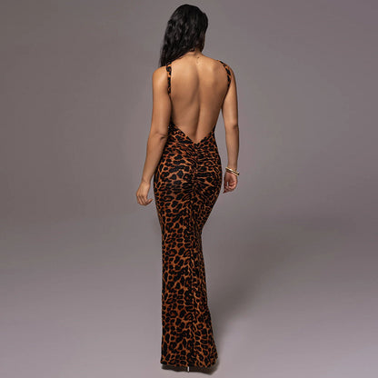 Cleoptra | Luipaard print Rugloos - Fashion Lab