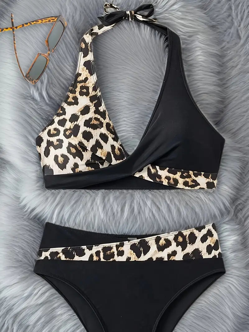 Roselyn | Tweekleurige Bikini Set - Fashion Lab