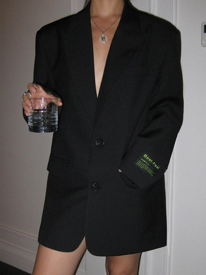 Abby | Oversized Blazer Jurk - Fashion Lab