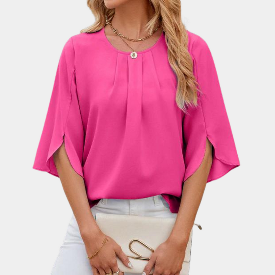 Remy | Elegante Splitmouw Blouse - Fashion Lab