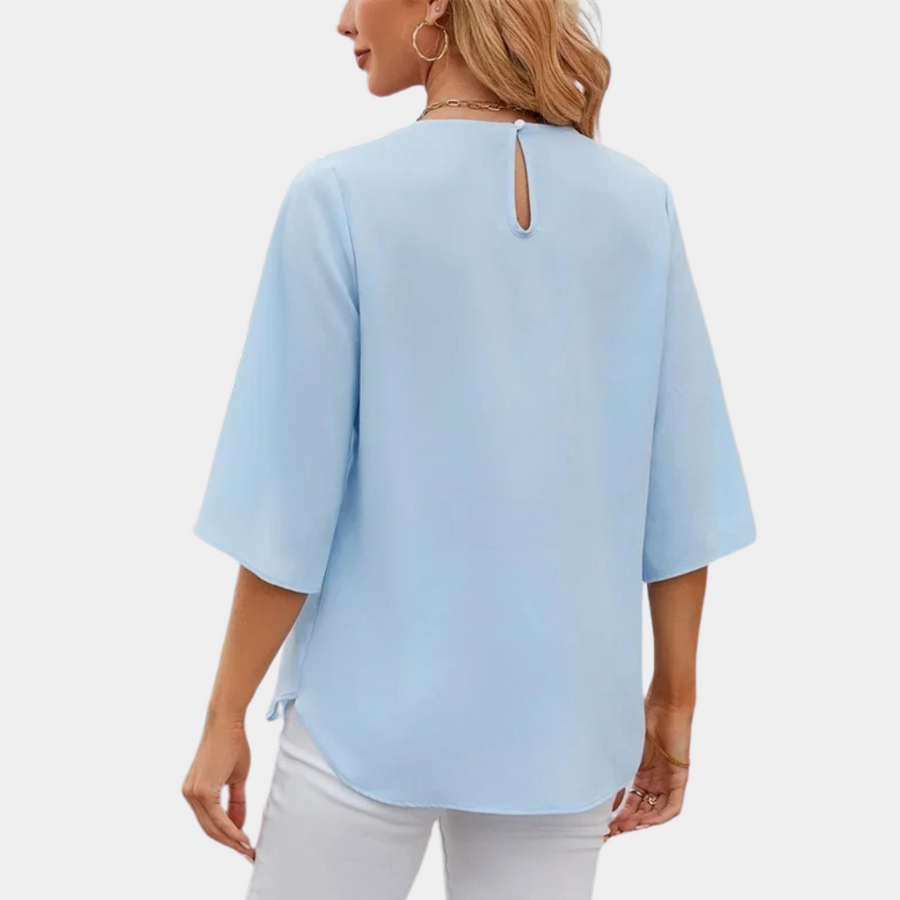 Remy | Elegante Splitmouw Blouse - Fashion Lab