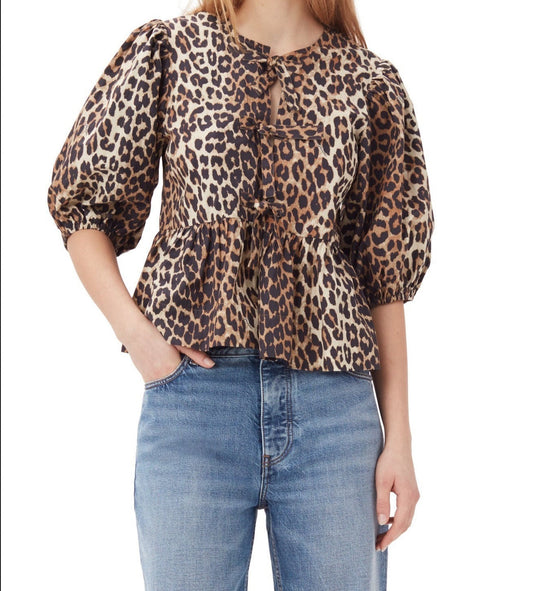 Saar | Leopard print top - Fashion Lab