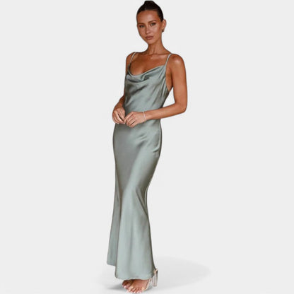 Neriah | Tijdloze Satijnen Jurk - Fashion Lab