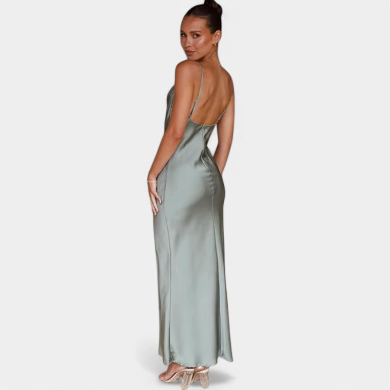Neriah | Tijdloze Satijnen Jurk - Fashion Lab