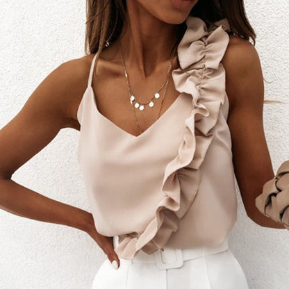 Clare | Ruffled Top - Fashion Lab
