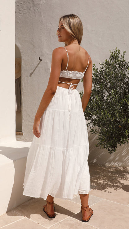 Amoura | Tiered Maxi Jurk - Fashion Lab