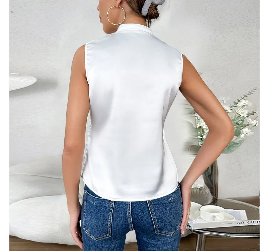 Liv | Chic Sleeveless Top - Fashion Lab