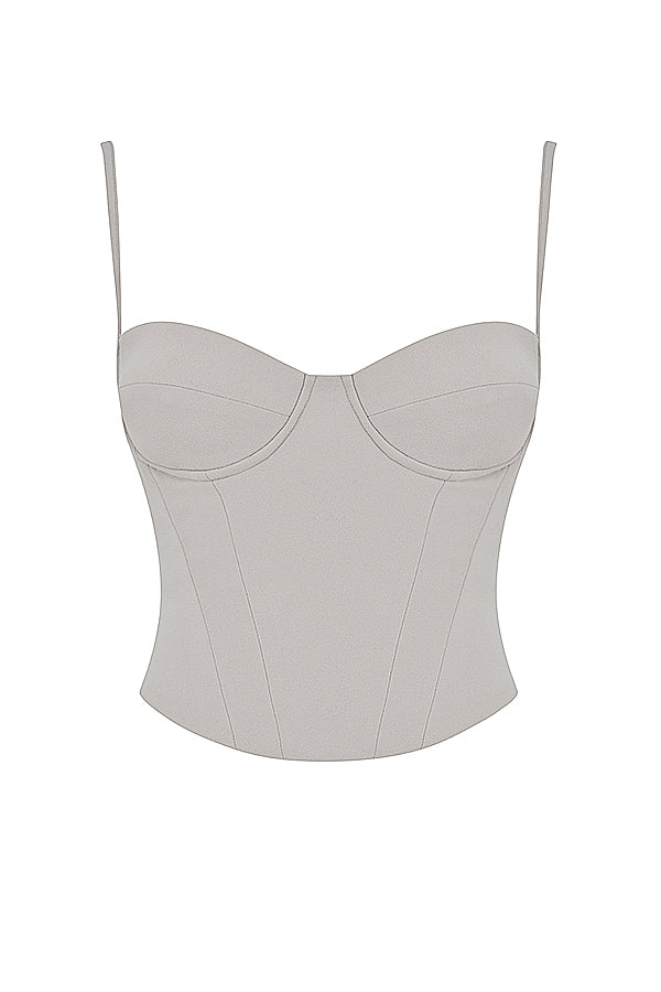Nicola | Oesterkleurig Korset met Beugeldesign - Fashion Lab