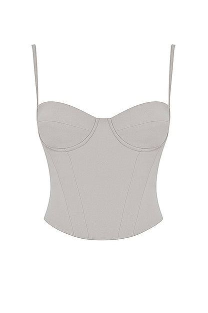 Nicola | Oesterkleurig Korset met Beugeldesign - Fashion Lab