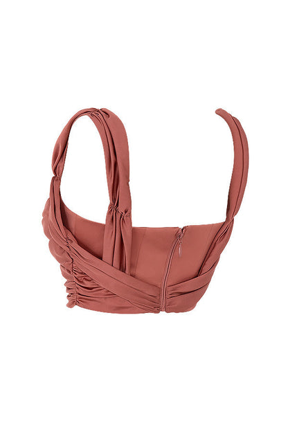 Nicky | Rose Draped Korset - Fashion Lab