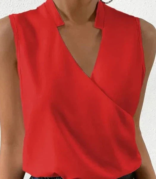 Liv | Chic Sleeveless Top - Fashion Lab
