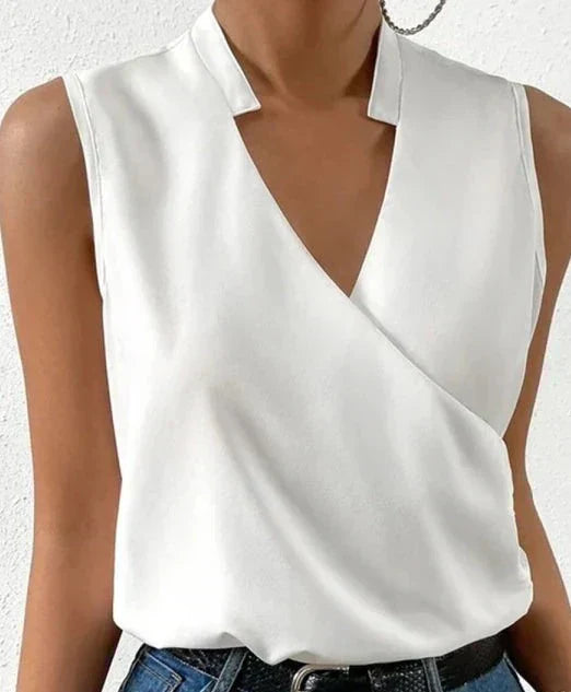 Liv | Chic Sleeveless Top - Fashion Lab