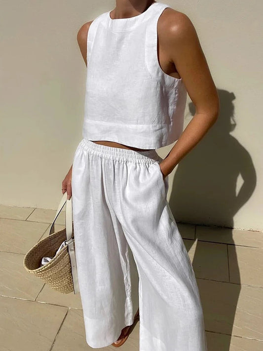 Pia | Set Broek En Top - Fashion Lab