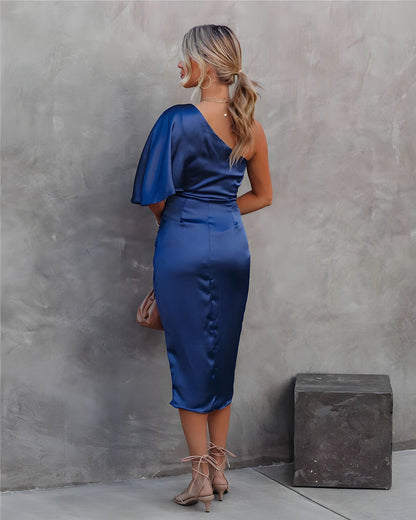 Leila | Zijden Feestjurk - Fashion Lab