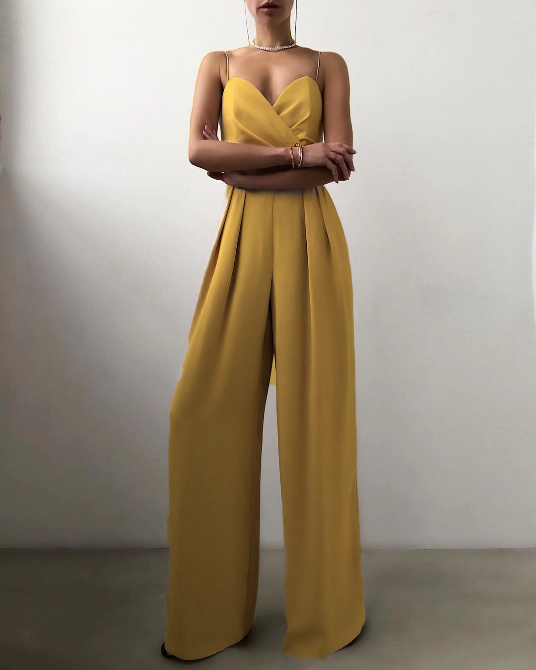 Bethy | Elegante Spaghettiband Jumpsuit - Fashion Lab