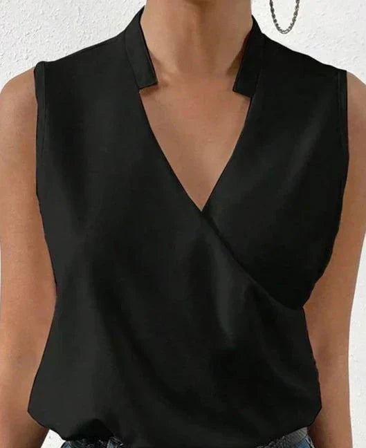 Liv | Chic Sleeveless Top - Fashion Lab