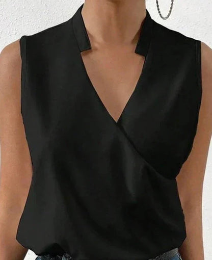 Liv | Chic Sleeveless Top - Fashion Lab