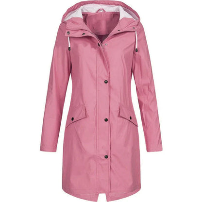 Jas voor dames – Sabine | Regenjas met capuchon