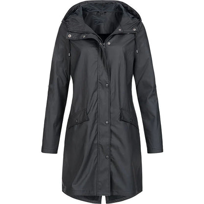 Jas voor dames – Sabine | Regenjas met capuchon