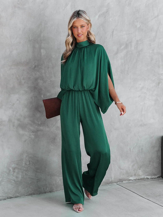 Nathalie | Elegante Jumpsuit met Wijde Mouwen - Fashion Lab