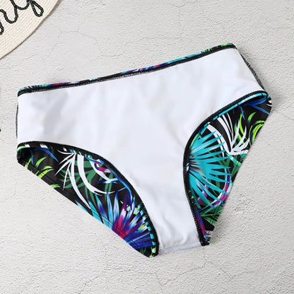 Cecile | Tropische High-Waist Bikini - Fashion Lab