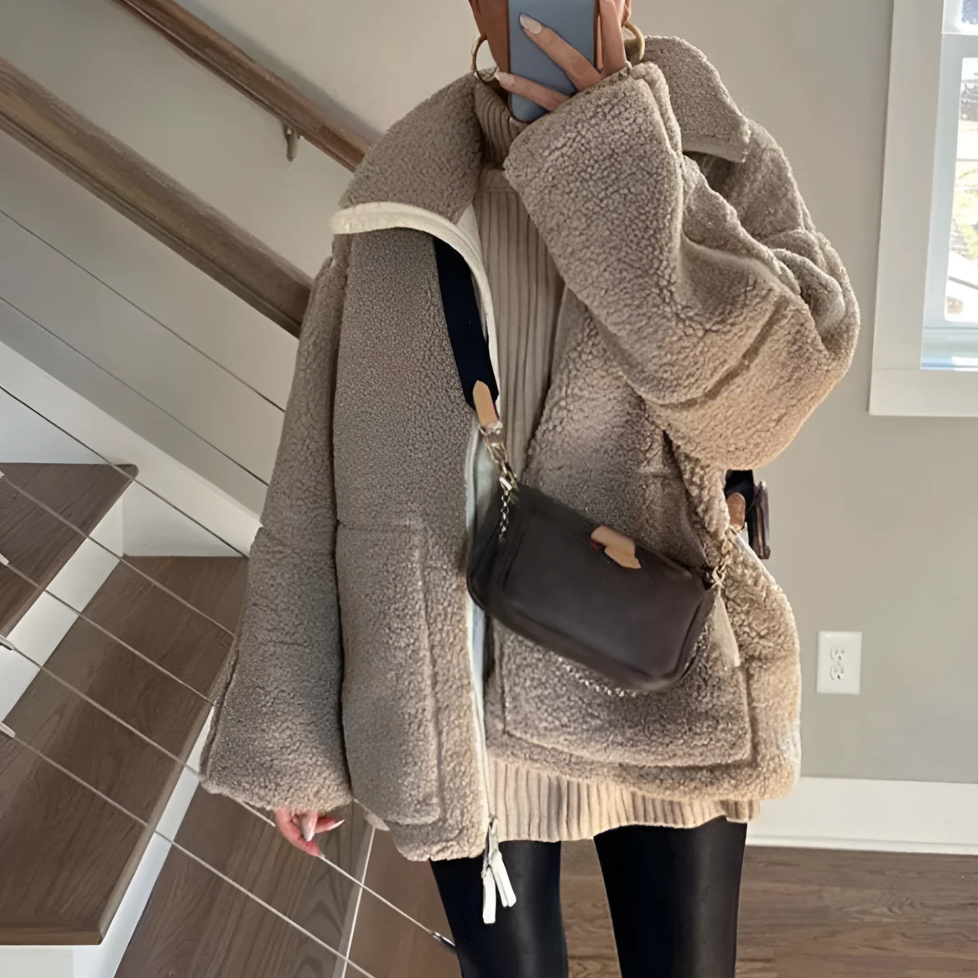 Liv | Teddy Fleece Jas - Fashion Lab