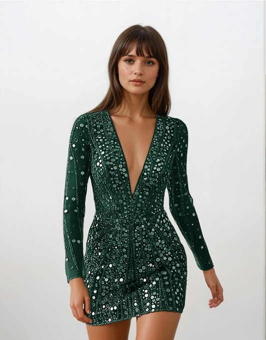 Azari | Sequin Party Dress