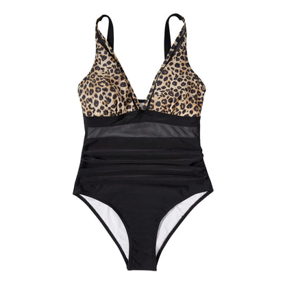 Remi | Plunge Mesh Badpak - Fashion Lab