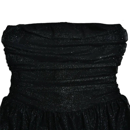 Lien | Strapless Glitter Jurk - Fashion Lab