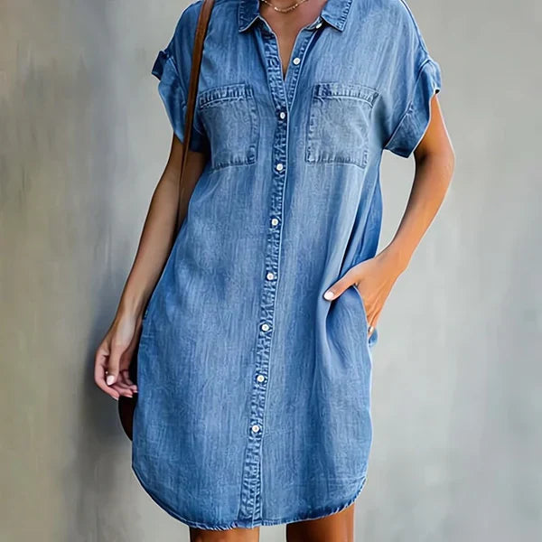 Sjoukje | Spijkerjurk - Fashion Lab
