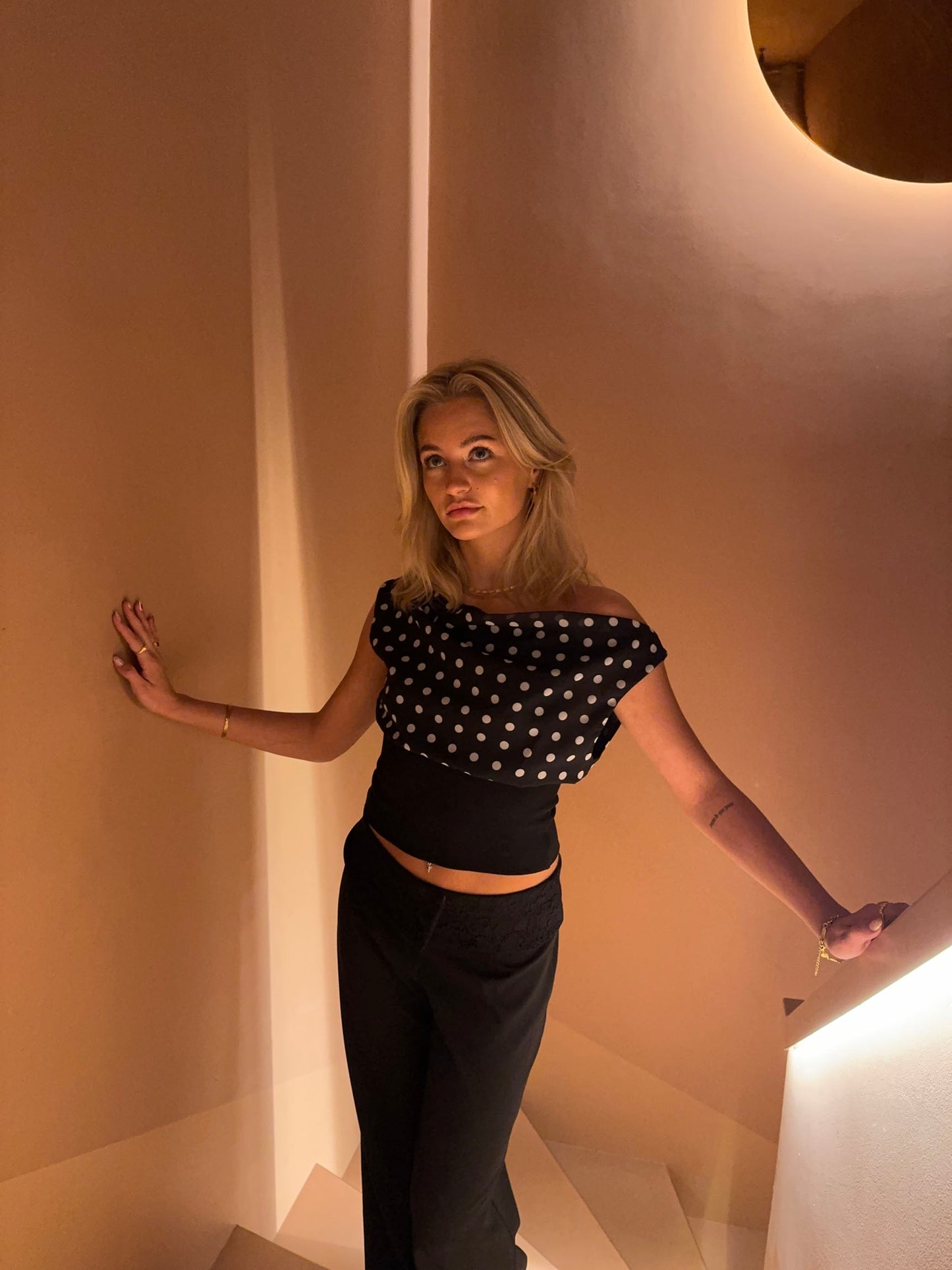 Paziah | Top Met Stippen - Fashion Lab